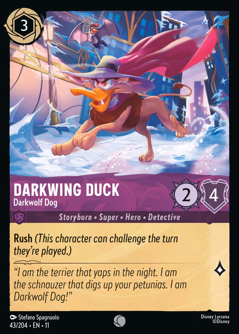 Darkwing Duck - Darkwolf Dog (WSP 43)