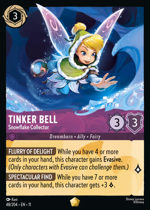 Tinker Bell - Snowflake Collector (WSP 48)