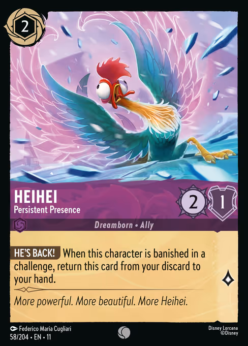 Heihei - Persistent Presence (WSP 58)