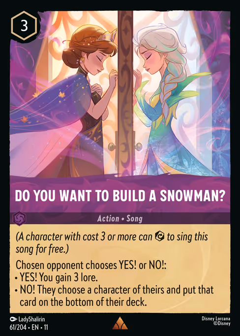 Do You Want to Build A Snowman? (WSP 61)