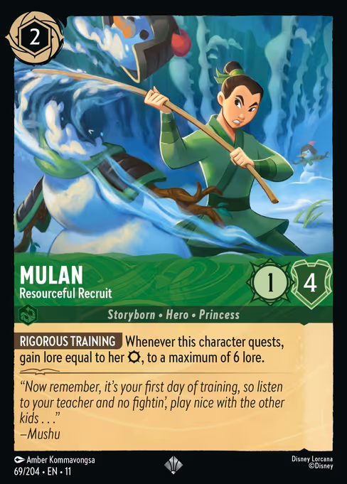 Mulan - Resourceful Recruit (WSP 69)
