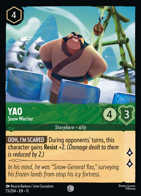 Yao - Snow Warrior (WSP 73)