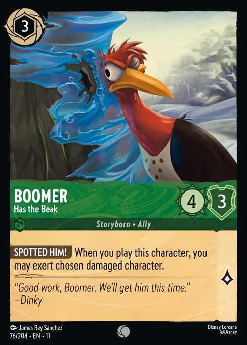 Boomer - Has the Beak (WSP 76)