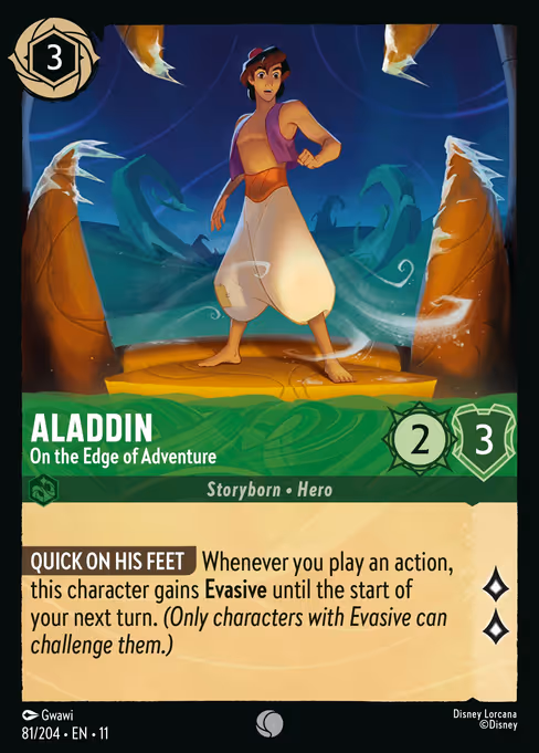 Aladdin - On the Edge of Adventure (WSP 81)