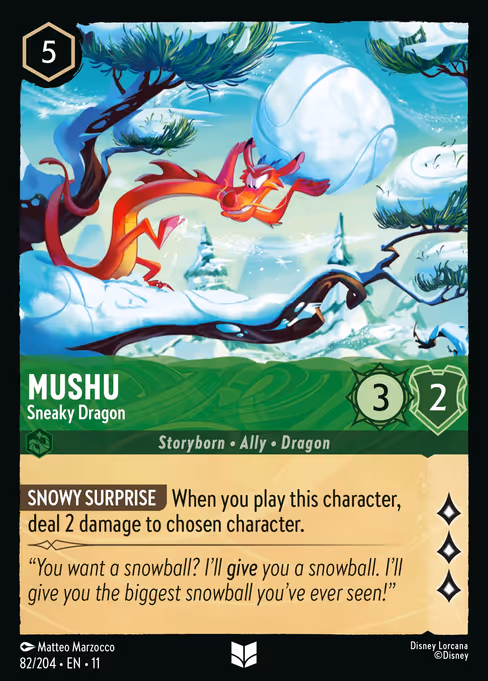 Mushu - Sneaky Dragon (WSP 82)