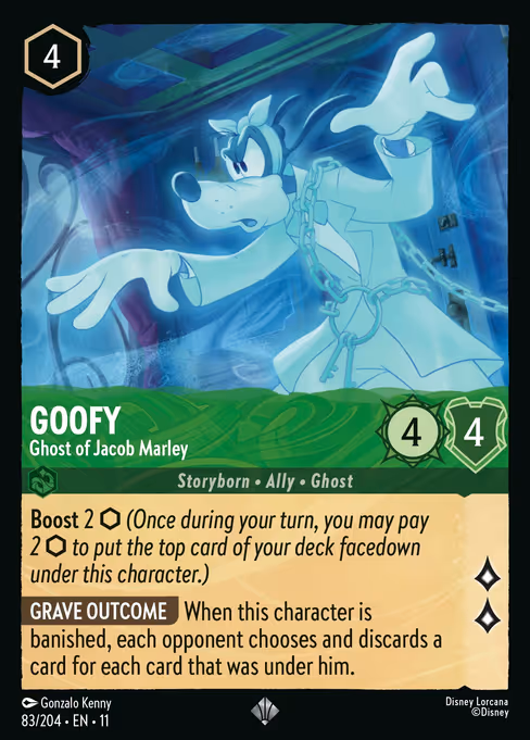 Goofy - Ghost of Jacob Marley (WSP 83)