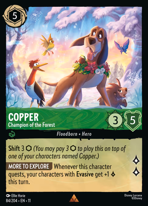 Copper - Champion of the Forest (WSP 84)