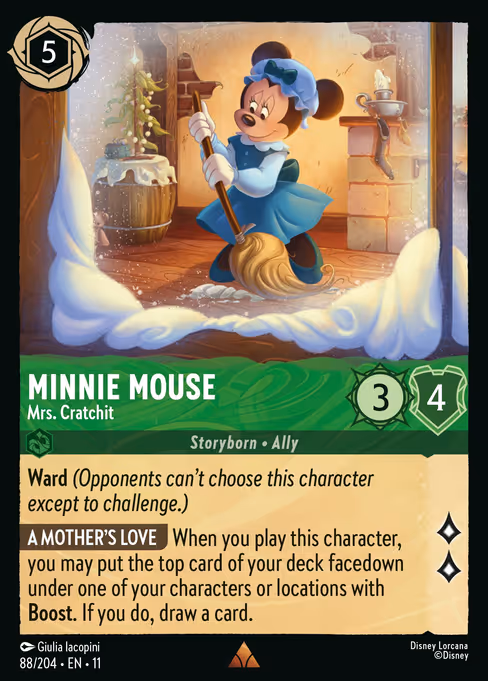 Minnie Mouse - Mrs. Cratchit (WSP 88)