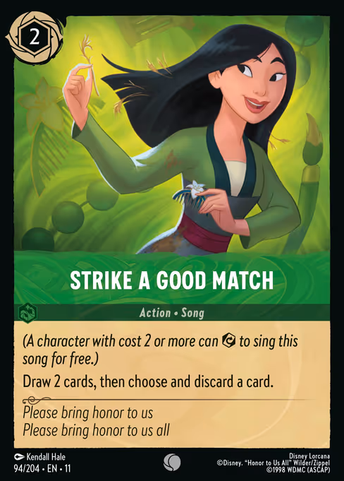 Strike A Good Match (WSP 94)