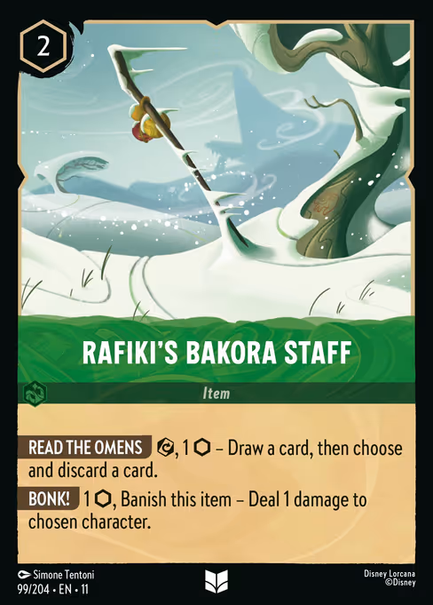 Rafiki's Bakora Staff (WSP 99)