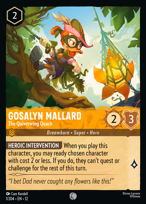Gosalyn Mallard - The Quiverwing Quack (12 1)