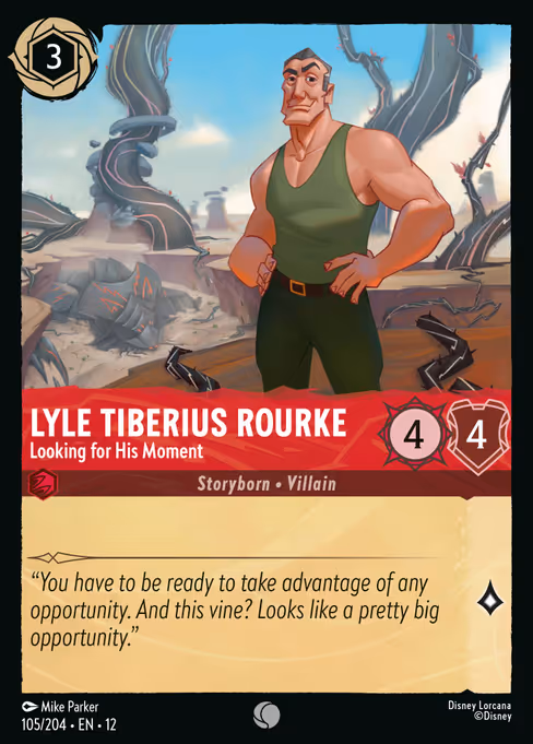 Lyle Tiberius Rourke - Looking for His Moment (12 105)