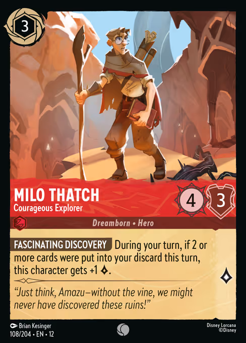 Milo Thatch - Courageous Explorer (12 108)