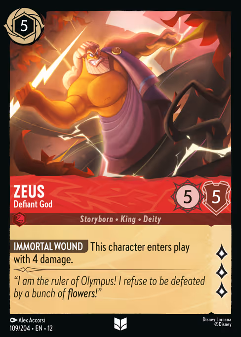 Zeus - Defiant God (12 109)