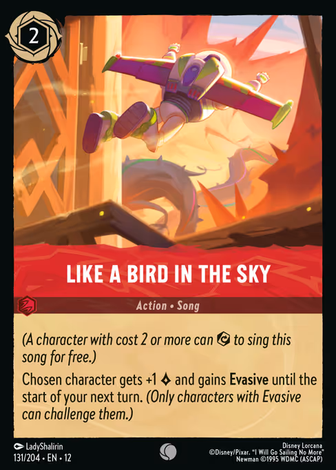Like A Bird In the Sky (12 131)