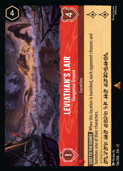 Leviathan's Lair - Dangerous Ground (12 136)