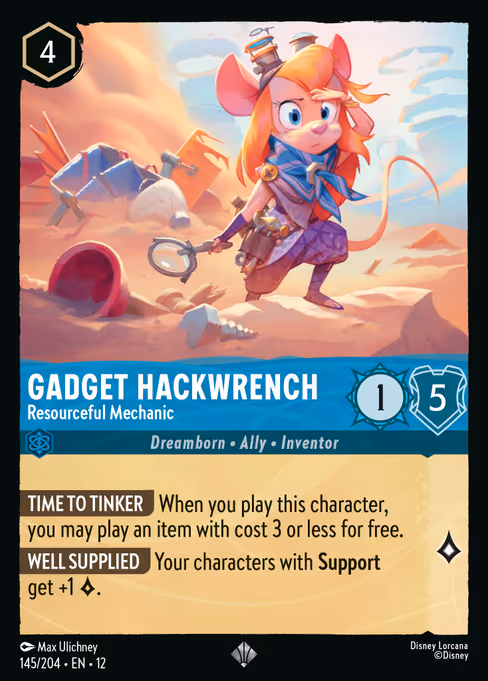 Gadget Hackwrench - Resourceful Mechanic (12 145)