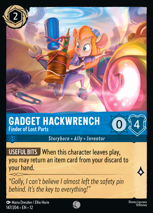Gadget Hackwrench - Finder of Lost Parts (12 147)