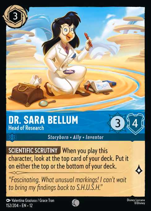 Dr. Sara Bellum - Head of Research (12 152)