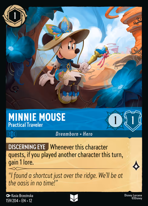Minnie Mouse - Practical Traveler (12 159)
