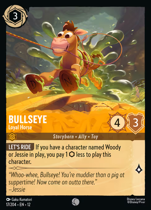 Bullseye - Loyal Horse (12 17)