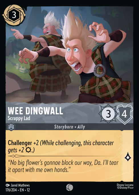 Wee Dingwall - Scrappy Lad (12 176)