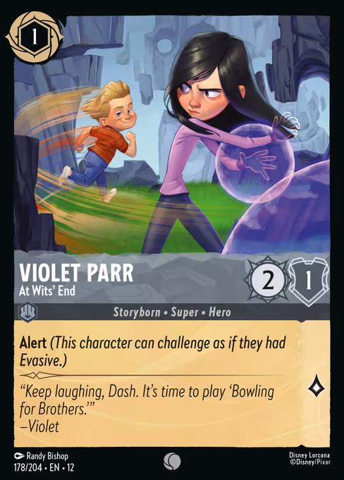 Violet Parr - At Wits' End (12 178)