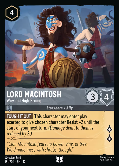 Lord Macintosh - Wiry and High-Strung (12 181)