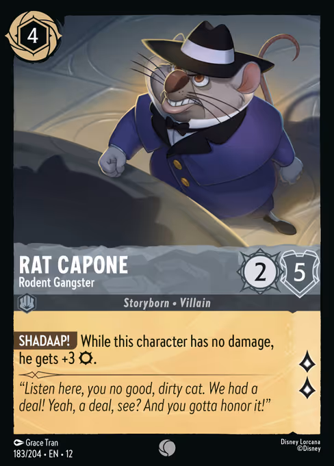 Rat Capone - Rodent Gangster (12 183)