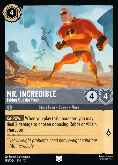 Mr. Incredible - Taking Out the Trash (12 185)