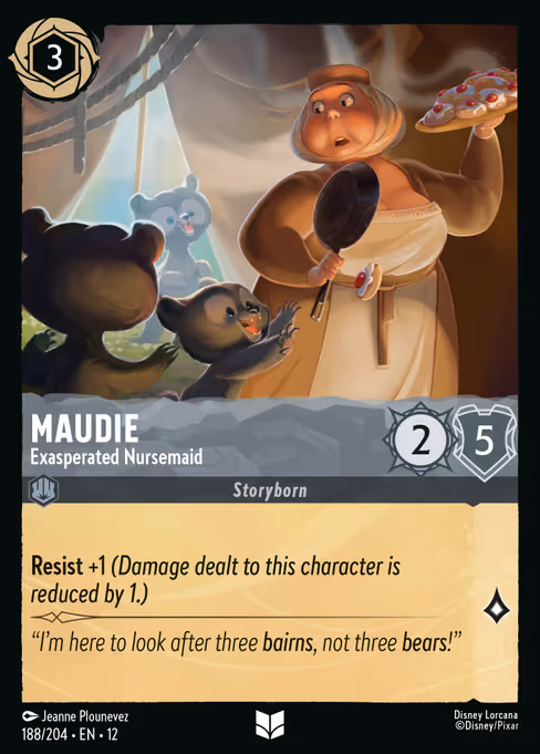 Maudie - Exasperated Nursemaid (12 188)