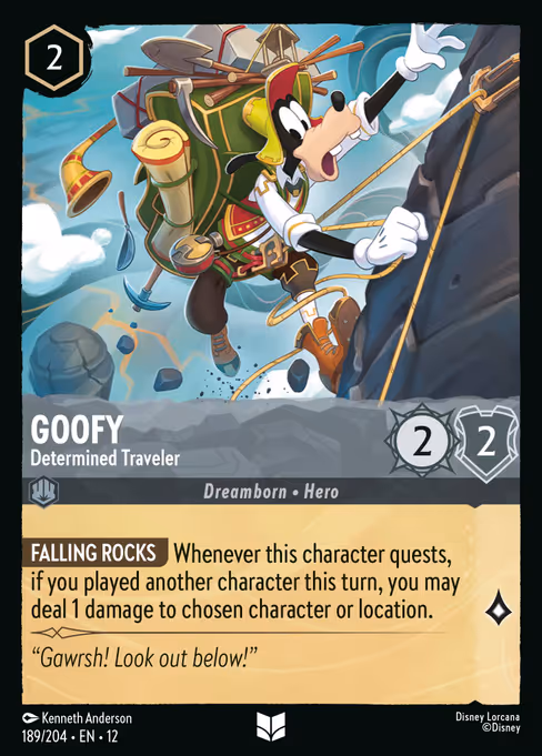 Goofy - Determined Traveler (12 189)