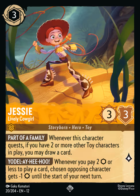 Jessie - Lively Cowgirl (12 20)