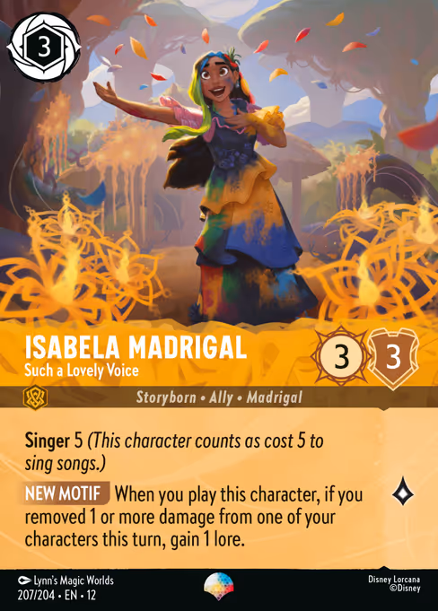 Isabela Madrigal - Such a Lovely Voice (12 207)
