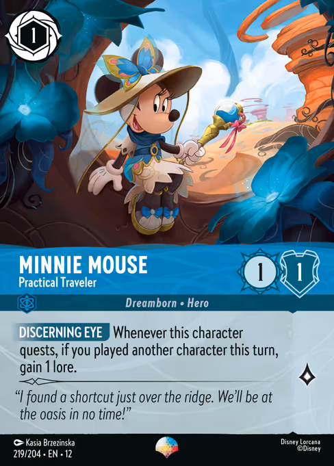 Minnie Mouse - Practical Traveler (12 219)
