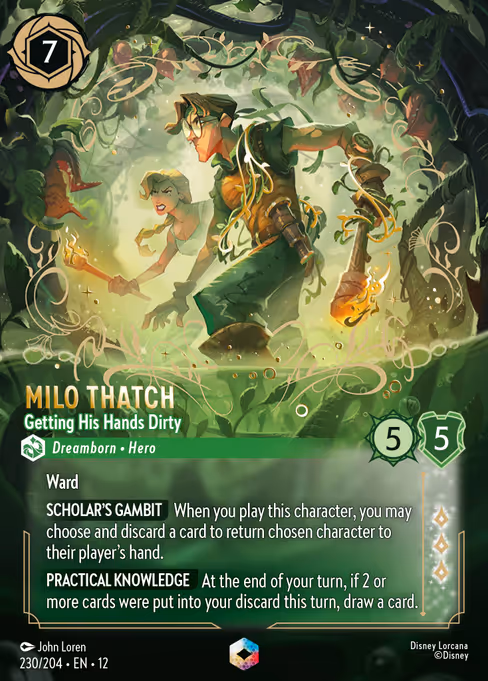 Milo Thatch - Getting His Hands Dirty (12 230)
