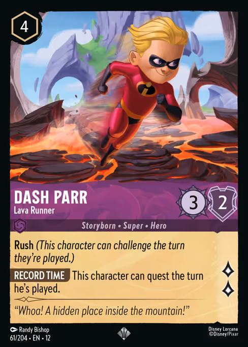 Dash Parr - Lava Runner (12 61)