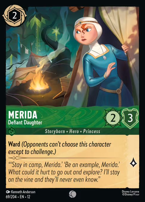 Merida - Defiant Daughter (12 69)