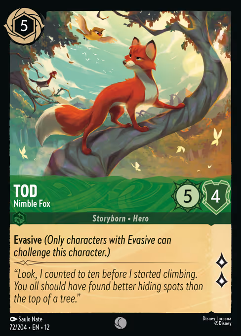 Tod - Nimble Fox (12 72)