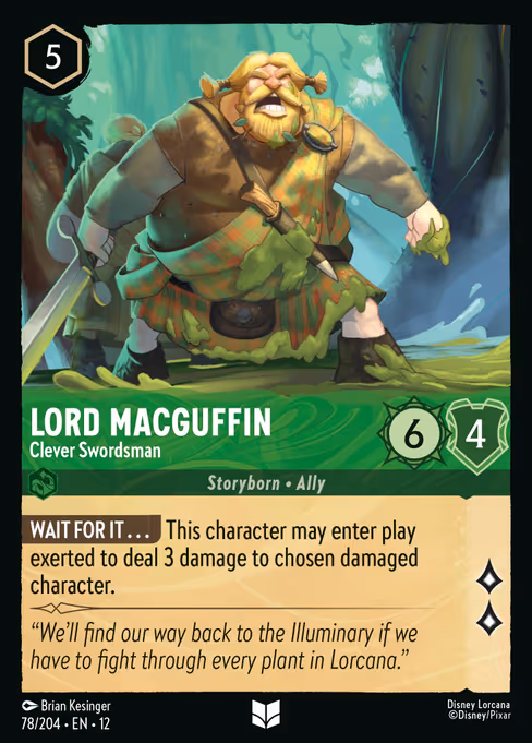 Lord MacGuffin - Clever Swordsman (12 78)