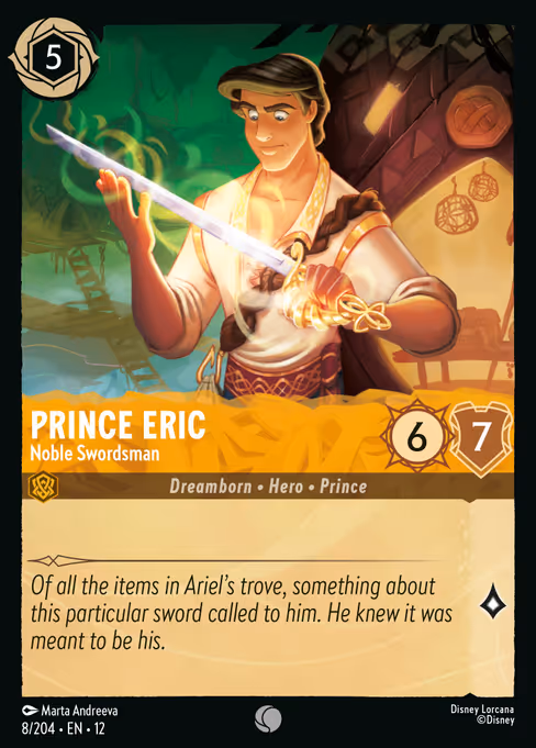 Prince Eric - Noble Swordsman (12 8)