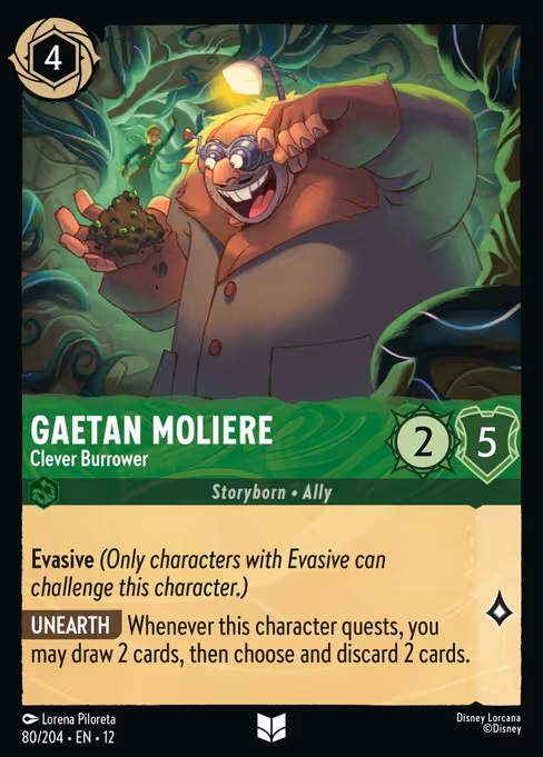 Gaetan Moliere - Clever Burrower (12 80)
