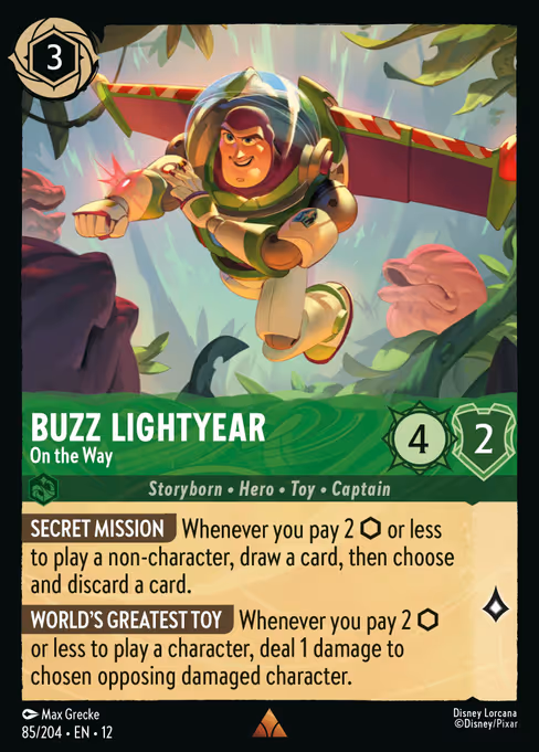 Buzz Lightyear - On the Way (12 85)