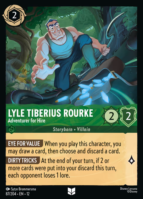 Lyle Tiberius Rourke - Adventurer for Hire (12 87)