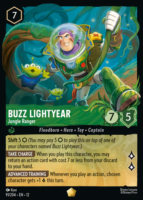 Buzz Lightyear - Jungle Ranger (12 91)