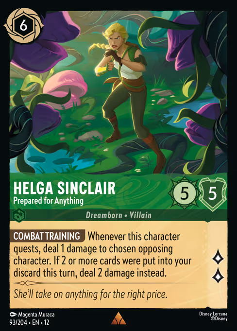 Helga Sinclair - Prepared for Anything (12 93)