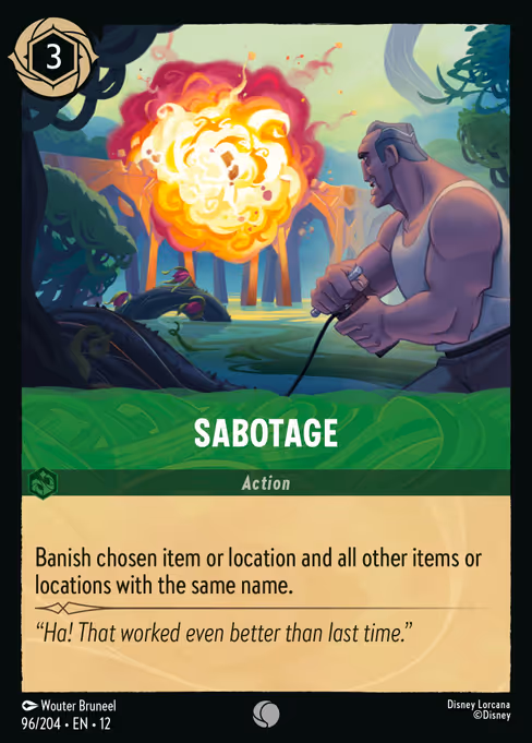 Sabotage (12 96)