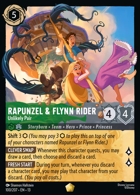Rapunzel & Flynn Rider - Unlikely Pair (13 100)
