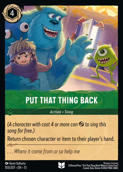 Put That Thing Back (13 103)