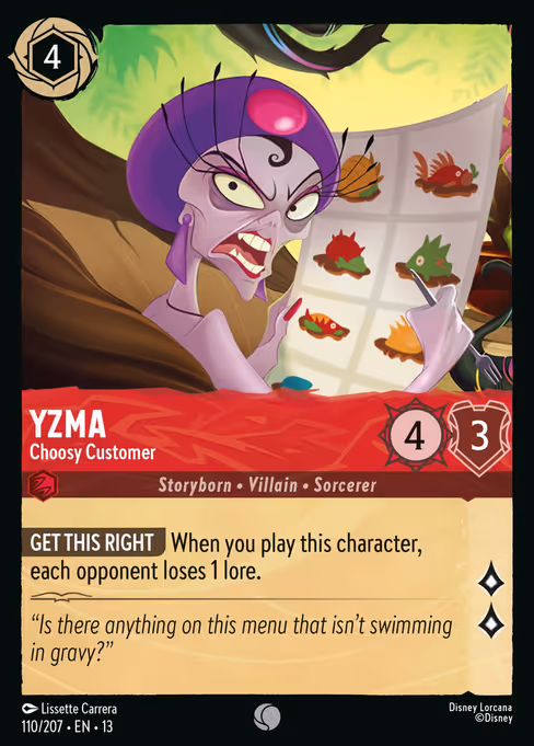 Yzma - Choosy Customer (13 110)